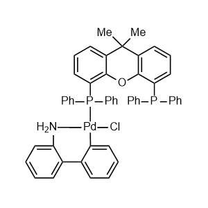 氯[(4,5-雙(二苯基膦)-9,9-二甲基氧雜蒽)-2-(2-氨基聯(lián)苯)]鈀(II)