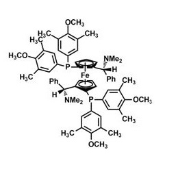 (S,S)-(-)-2,2’-雙[-(N,N-二甲胺苯基甲基)-1,1’-雙二(3,5-二甲基-4-甲氧基苯基)膦]二茂鐵