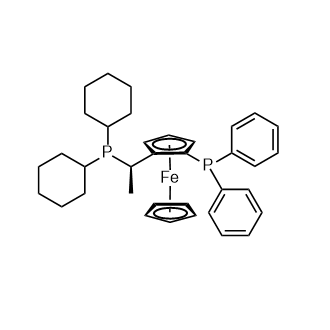 (R)-(-)-1-[(S)-2-Diphenylphosphino)ferrocenyl]ethyldicyclohexylphosphine 